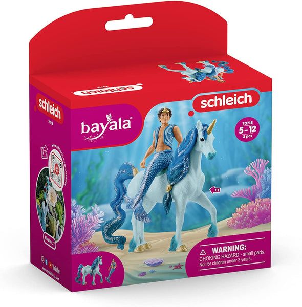 Schleich 70718 Bayala Aryon on Unicorn