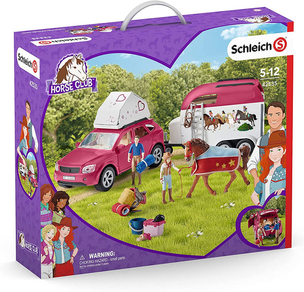 Schleich 42535 Horse Club Adventures with Car and Horse Trailer
