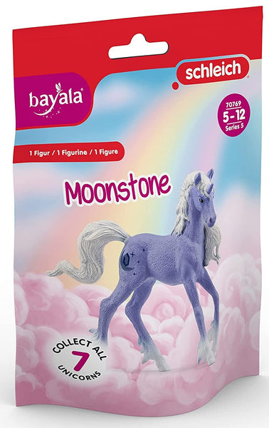 Schleich 70769 Bayala Collectible Unicorn - Moonstone