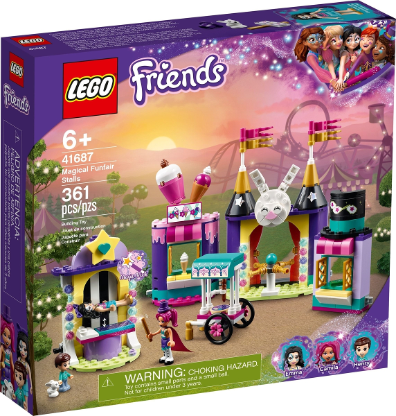 LEGO ® 41687 Magical Funfair Stalls