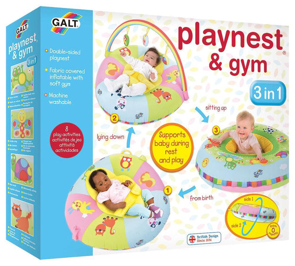 Galt  3-in-1 Playnest, Gym, Sit Me Up Baby Seat