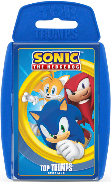 Top Trumps Sonic The Hedgehog Special Card Game, gioco di carte educativo  che dà vita ai tuoi personaggi preferiti tra cui code e nocche, divertente