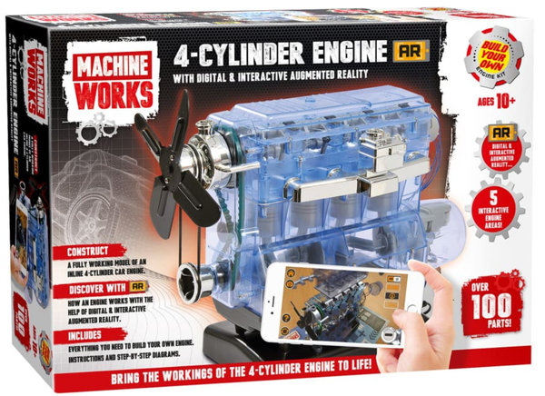 Build your Own 4 Cylinder Internal Combustion Engine