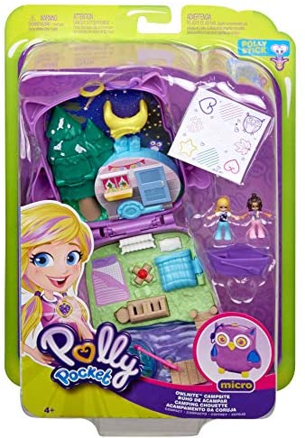 Polly Pocket Owlnite Campsite Secret Compact Play Set