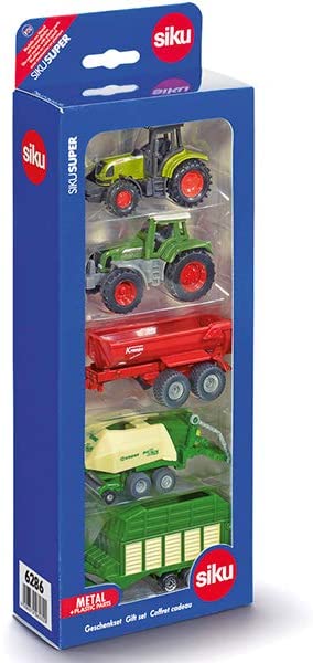 Siku 1:87Siku Gift Set - 5 Agricultural Vehicles : : Toys & Games