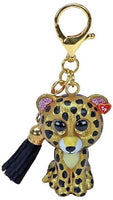 TY    25061    STERLING LEOPARD - MINI BOO - KEY CLIP