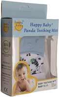 Happy Baby Panda Teething Mitt - Blue