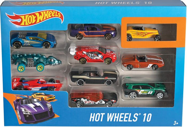 Hot Wheels 10 Cars Pack