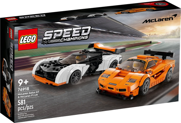 LEGO ® 76918 McLaren Solus GT & McLaren F1 LM