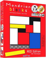 Mondrian Blocks - Red Edition