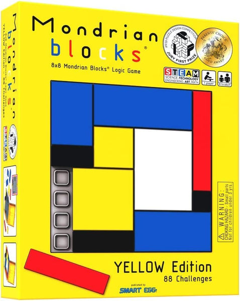 Mondrian Blocks - Yellow Edition