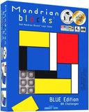 Mondrian Blocks - Blue Edition