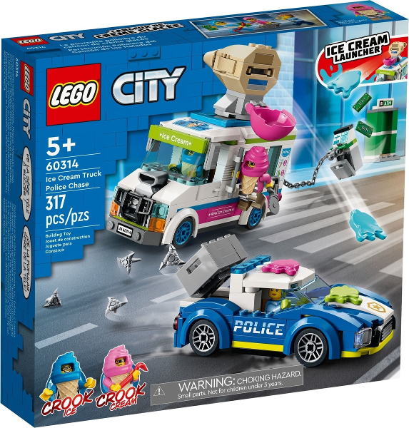 LEGO ® 60314 Ice Cream Truck Police Chase