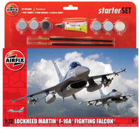Airfix Large Starter Set - Lockheed Martin F-16A Fighting Falcon