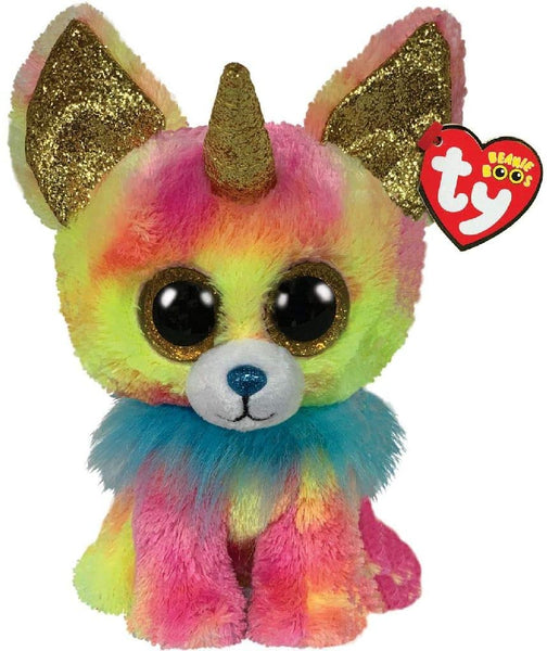 TY Beanie Boo MEDIUM - Yips Chihuahua Dog with Horn