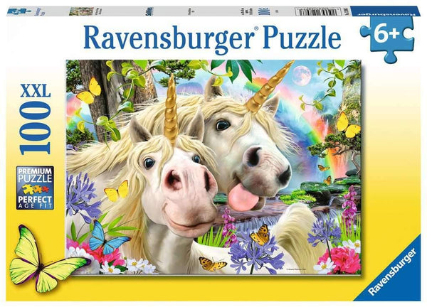 Ravensburger 12898 Unicorns Selfie 100p Puzzle