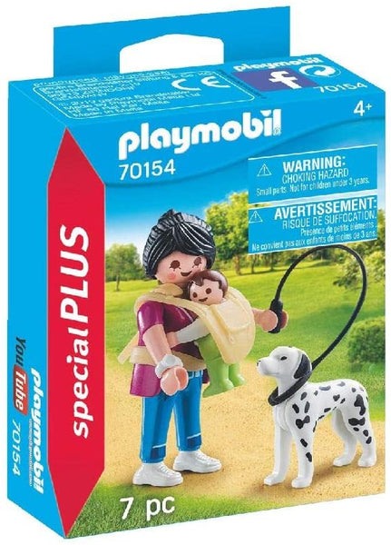 Playmobil    70154    Special Plus Mother with Baby and Dog