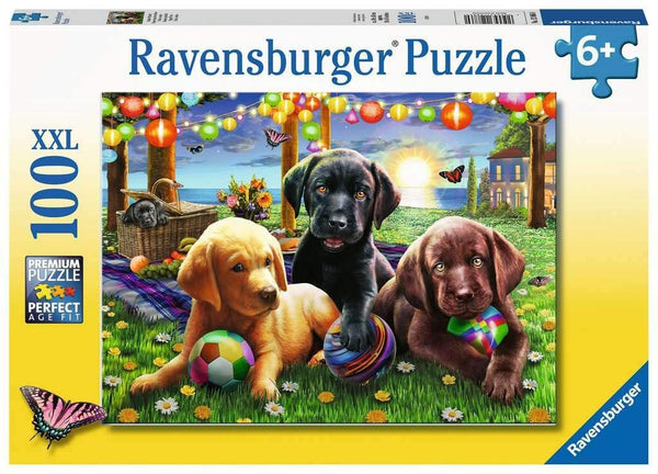 Ravensburger 12886 Puppy Picnic 100p Puzzle
