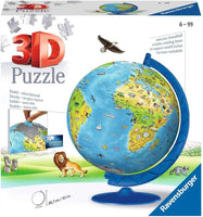 Ravensburger 12338 World Globe Junior on a V-Stand 3D Puzzle