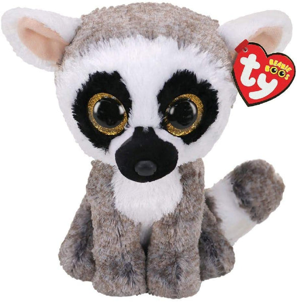 TY Linus Lemur - Beanie Boo - Medium