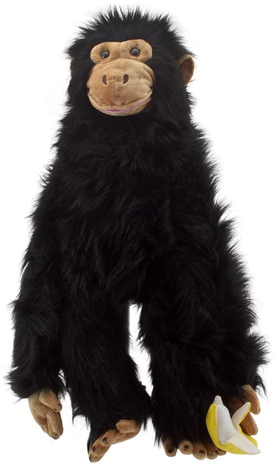 The Puppet Company - Large Primates - Chimp Hand Puppet – Happy Go Lucky