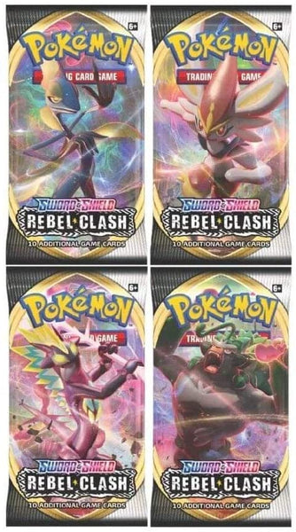 Pokémon Sword & Shield Rebel Clash  Booster Packet
