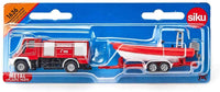 Siku 1636    1:87 UNIMOG FIRE ENGINE W/BOAT