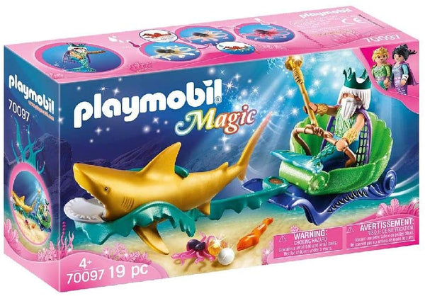 Playmobil 70097 Magic Sea King with Shark Carriage