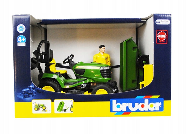 Bruder 62104 Tractor Mower with Figure