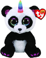 TY Beanie Boo MEDIUM - Paris Panda with Horn