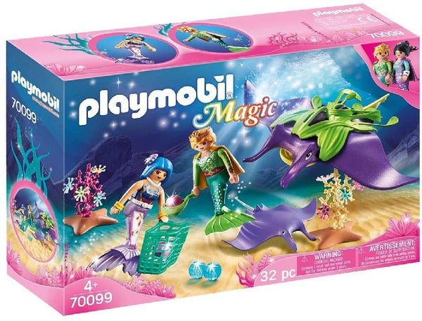 Playmobil 70099 Magic Bead Collector with Manta Ray