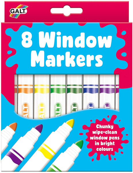 Galt - 8 Window Markers Washable