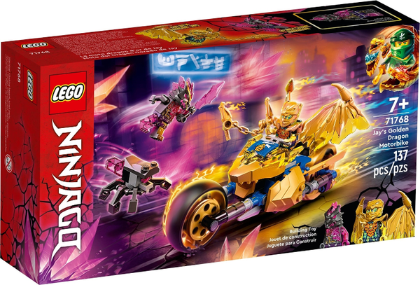 LEGO ® 71768 Jay's Golden Dragon Motorbike