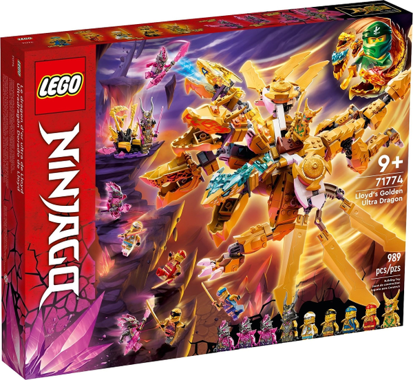LEGO ® 71774 Lloyd’s Golden Ultra Dragon