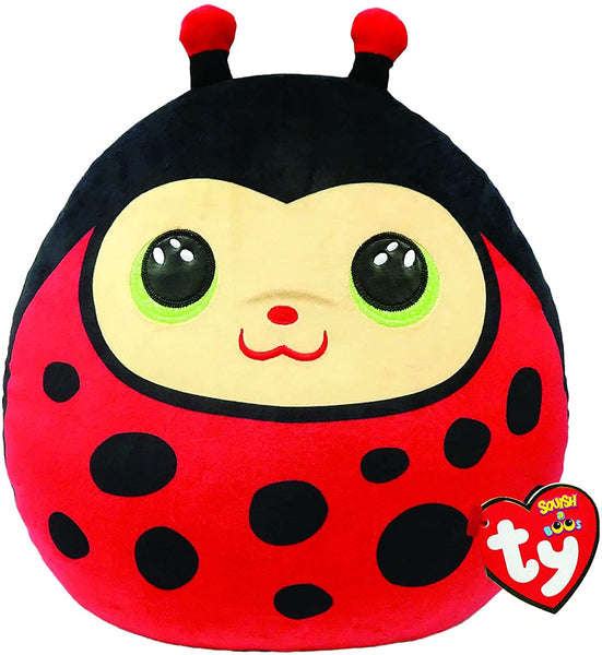 TY39229   IZZY Ladybird - SQUISH-A-BOO - 10"