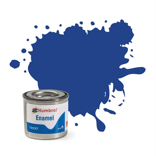 Humbrol Enamel Paint - Matt Blue 25