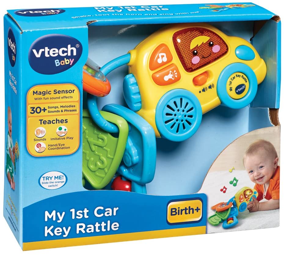 Vtech Lock Key VTech - My First Car Key Rattle – Happy Go Lucky