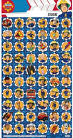 Sticker Sheet - Fireman Sam