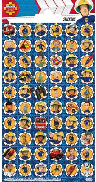 Sticker Sheet - Fireman Sam