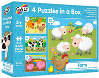 Galt Farm 4 Puzzles in a Box