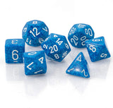 Chessex 25306 Speckled Polyhedral 7 Dice Set - Water