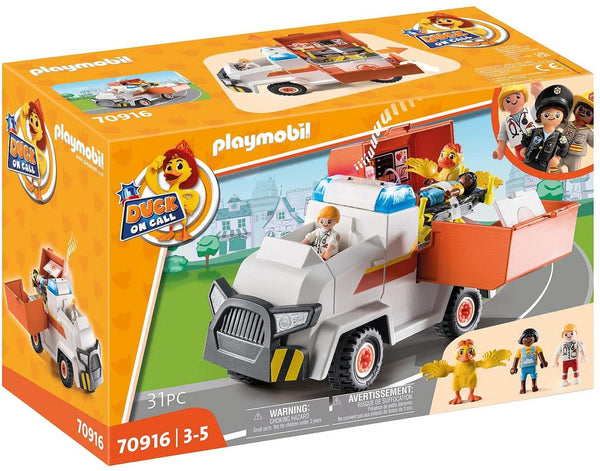 Playmobil 70916 DUCK ON CALL - Ambulance Emergency Vehicle