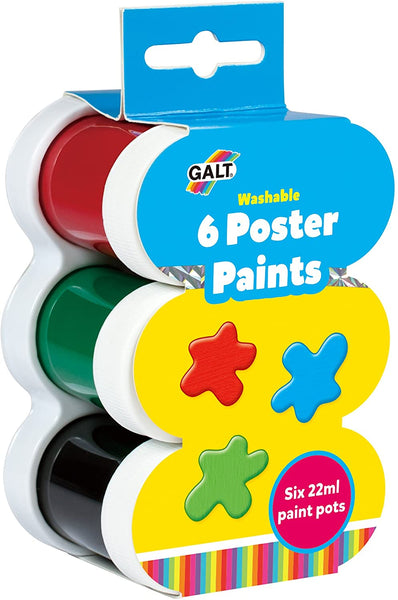 Galt - 6 Poster Paints