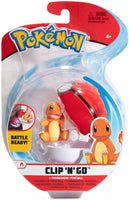 Pokemon - Clip n Go - Charmander and Pokeball