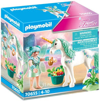 Playmobil 70655 Feeding Fairy with Unicorn