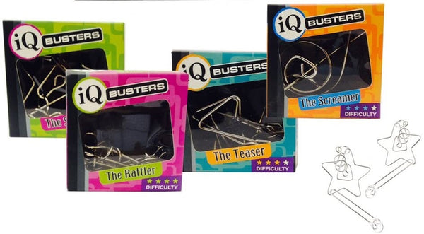 IQ BUSTERS Metal Puzzles