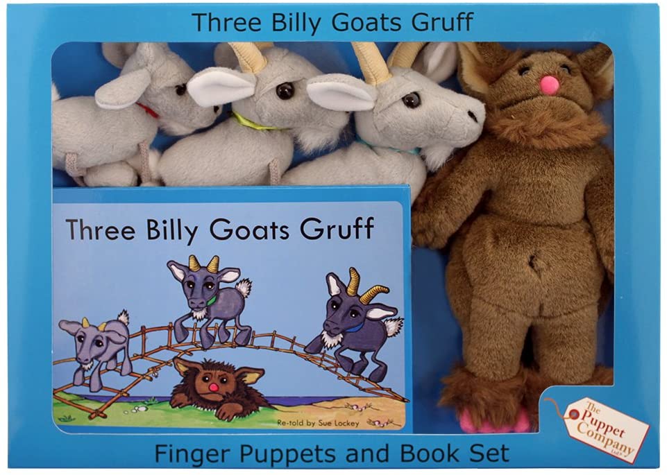 The Puppet Company - Traditional Story Sets - Three Billy Goats Gruff ...