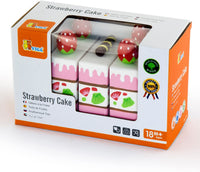 Viga Toys - 51324 - Cutting Cake - Strawberry