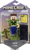 Minecraft - Craft a Block Figures - Steve Green Shirt