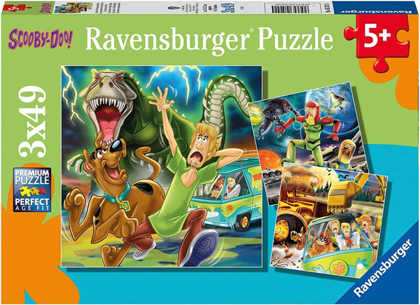 Ravensburger 05242 Scooby Doo 3 Fright Night 3X49p Puzzle